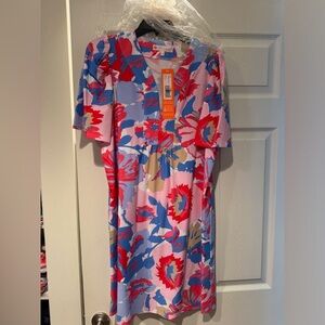 Jude Connally Willa Dress. New with tags. Wildflower Perl pattern. Size large.